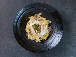 Tagliatelles Alfredo veg