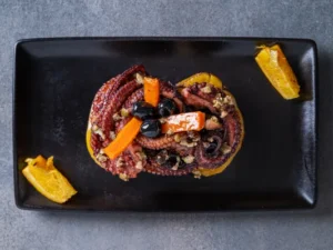 Roasted octopus salad