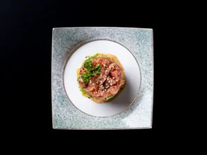 Marinated tuna tartar